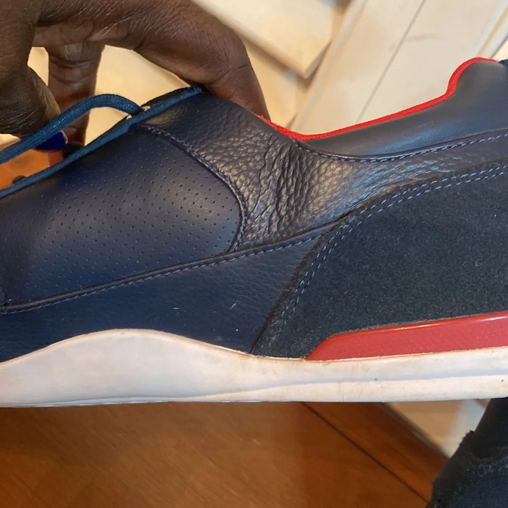 Lacoste Mens Leather Boat Shoes